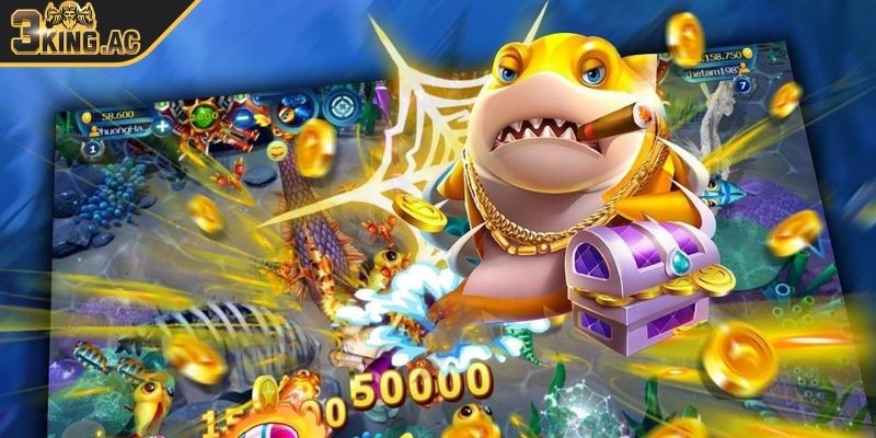 Bắn Cá Thần Tài 3KING Tựa Game Hot Nhất Thị Trường 2025 3 Áp dụng chiến thuật săn thưởng đầy tiết kiệm