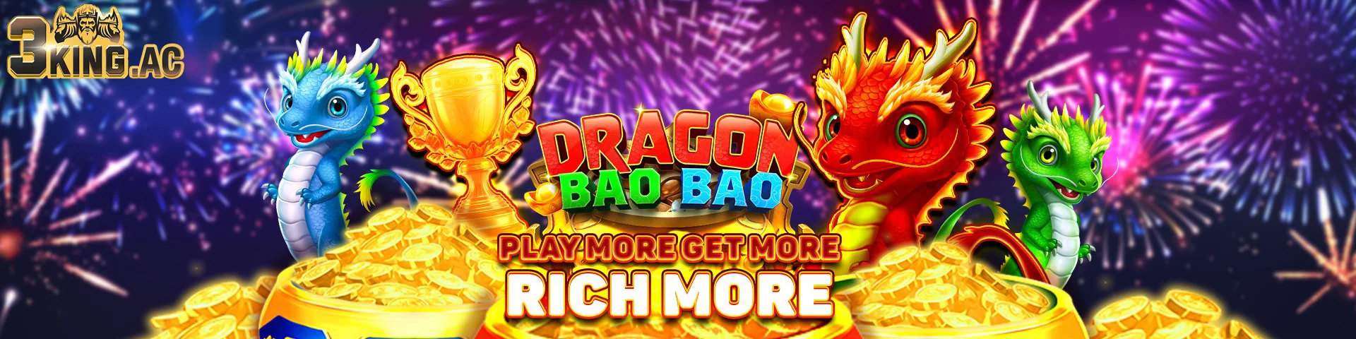 3King Iso 🎖️ 【3 King】| Link Vào Cổng Game 3King AC 10/2025 1 Dragon bao bao càng chơi càng giàu