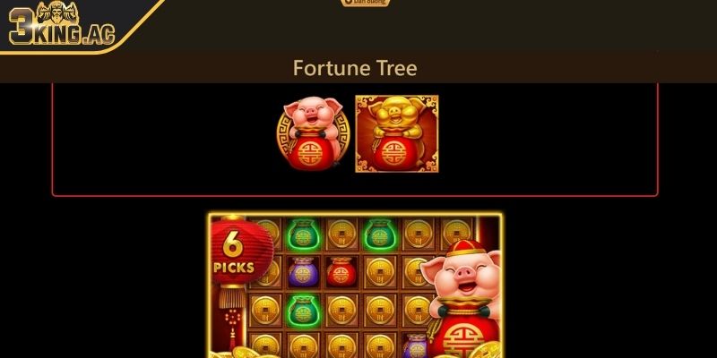 Fortune Tree 3KING Trò Slot Cây Tiền May Mắn Nhận Thưởng Cao 2 Hệ thống biểu tượng giá trị của Fortune Tree