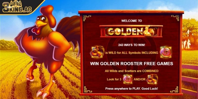 Golden Hen 3KING Khám Phá Trò Chơi Quay Hũ Độc Đáo Nhất 2025 1 Tìm hiểu sơ lược về trò chơi slot Golden Hen 3KING