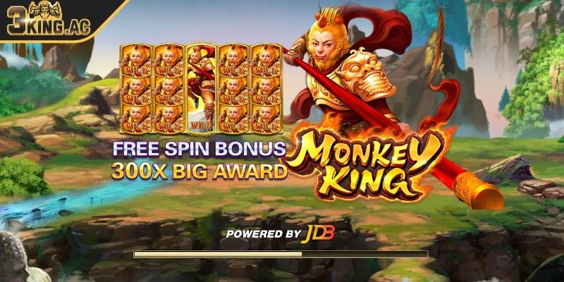 Monkey King 3KING Game Nổ Hũ Đổi Thưởng Hấp Dẫn Nhất 2025 1 Giới thiệu sơ lược về game nổ hũ Monkey King 3KING