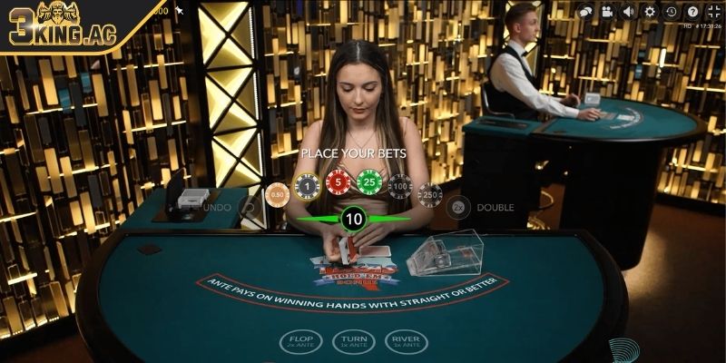 Poker 3KING Trải Nghiệm Game Bài Bạc Trực Tuyến Hấp Dẫn 2 Luật chơi Poker 3KING
