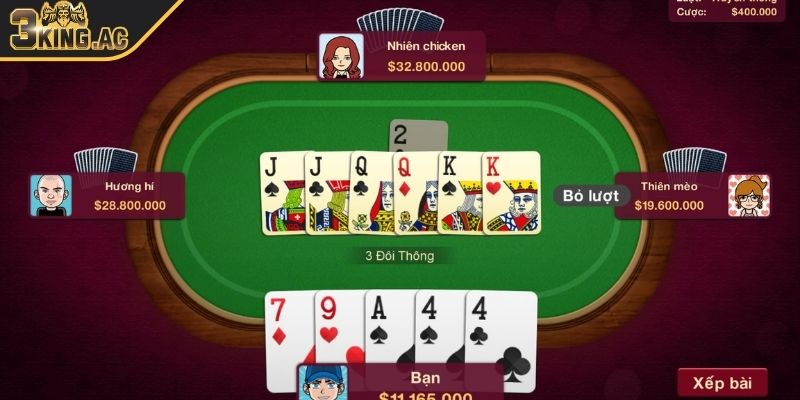 Tiến Lên 3KING Bí Quyết Chinh Phục Game Bài Đỉnh Cao 3 Linh hoạt như nước Tiến Lên 3KING
